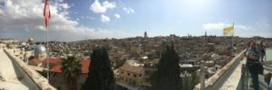 Panoramabild von der Altstadt Jerusalems